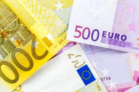 Euro Banknotes Stock Photos