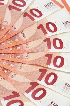 Euro banknotes Stock Photos