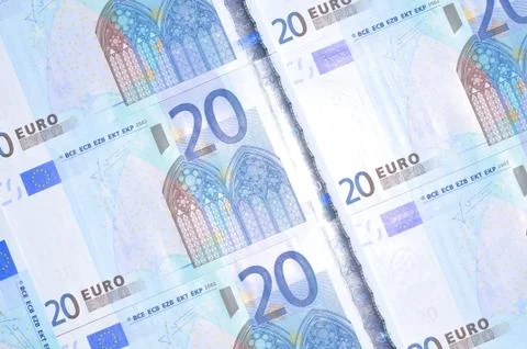 Euro banknotes Stock Photos