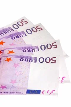 Euro Banknotes Фото