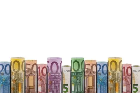 Euro banknotes Stock Photos
