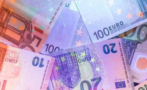 Euro banknotes Stock Photos