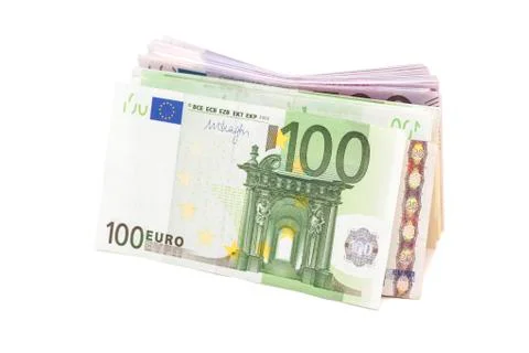 Euro banknotes Stock Photos