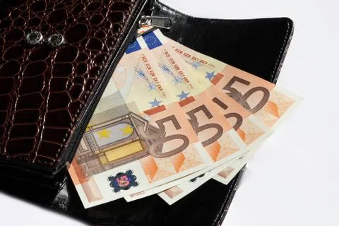 Euro banknotes Stock Photos