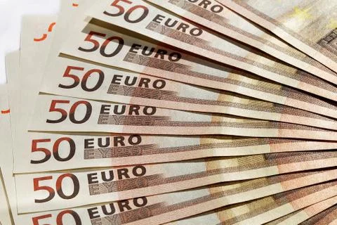 Euro banknotes Stock Photos