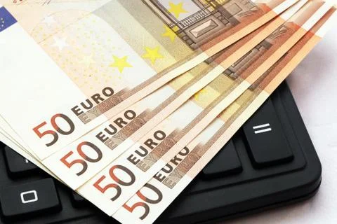 Euro banknotes Stock Photos