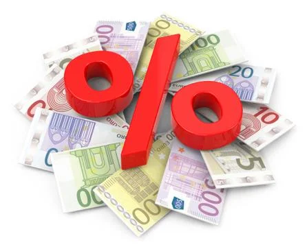 The euro bills Stock Illustration