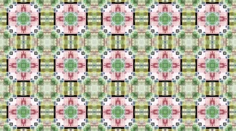 Euro bills Kaleidoscope Background Footage square Stock Footage