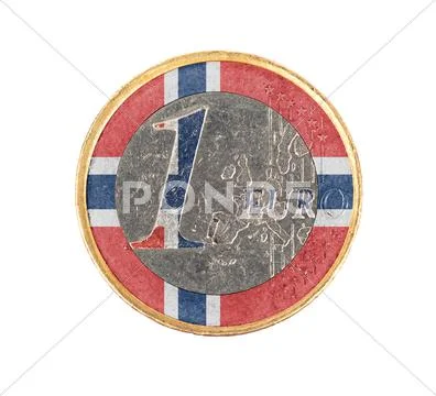 1 Euro Stock Illustration