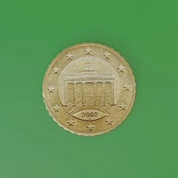 Euro coin Stock Illustration