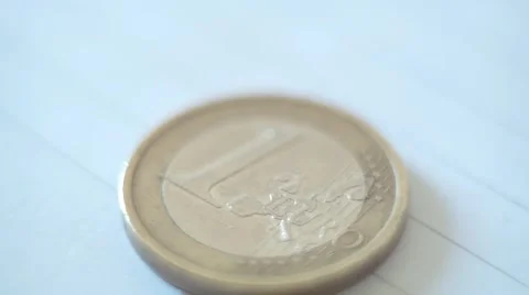 Euro Coins Stock Footage 50424680