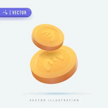 Euro Coins Stock Illustration