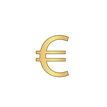 Euro computer symbol Stock Illustration