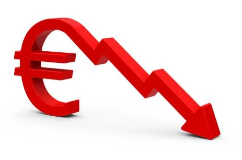 The euro crisis 스톡 일러스트