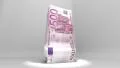 Euro Currency Deflate Deflation Animation 2 HD Footage