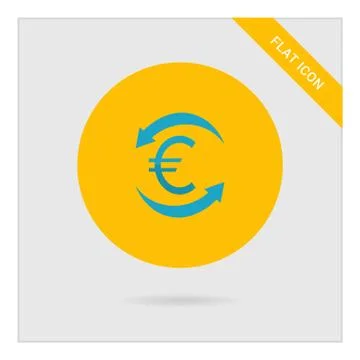 Euro cycle Stock Illustration