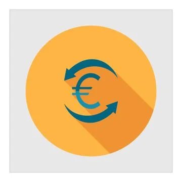 Euro cycle Stock Illustration