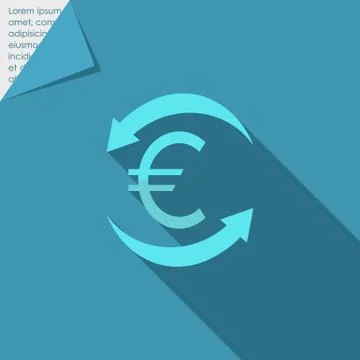 Euro cycle Stock-Illustration
