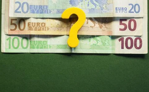 Euro Devaluation Foto stock