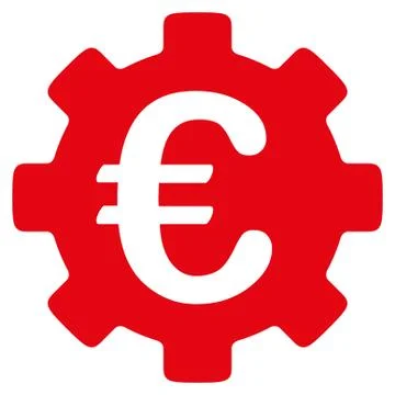 Euro Development Icon Stock Illustration