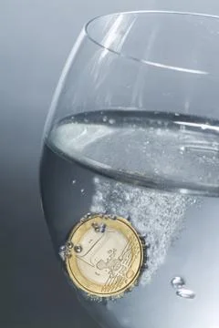 Euro effervescent Stock Photos