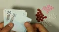 Euro EUR, Counting Drugs and Money, Health Care, Colorful Pills HD Footage