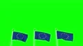 Euro Europe Flag Waving Eurozone EU European Union 4k 4k or 4k+ Resolution