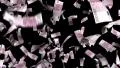 Euro Euros Money Falling Financial Win US Currency Tax Black Background HD Footage