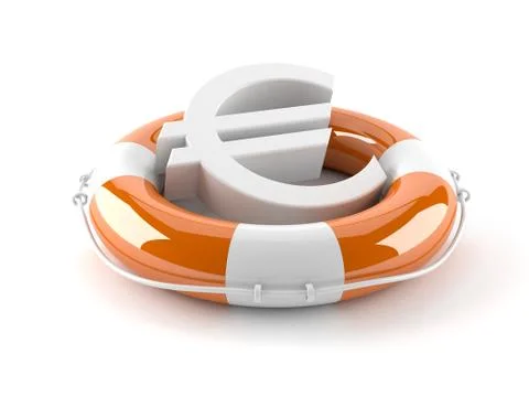 Euro help concept Stock Illustration