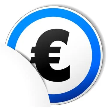 Euro icon Stock Illustration