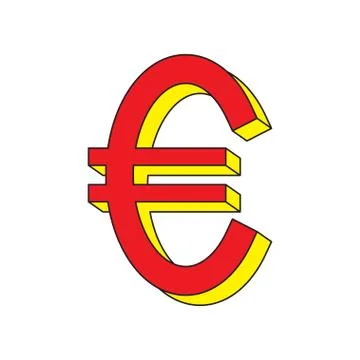Euro icon Stock Illustration