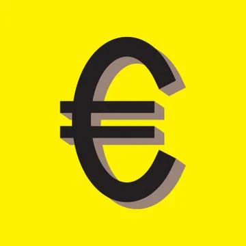 Euro icon Stock Illustration