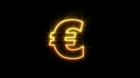 Euro LEDS 01 Stock Footage 32958049