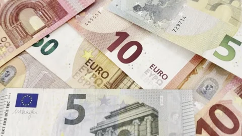 Euro mixed 1 Stock Footage 281508100