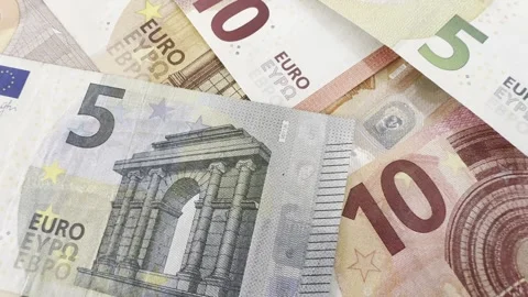 Euro mixed 2 Stock Footage 281508106