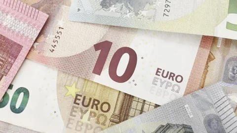 Euro mixed 3 Stock Footage 281508107