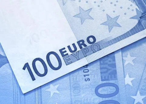 Euro money background Stock Photos