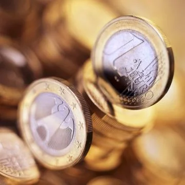 Euro Münzen Stock Photos