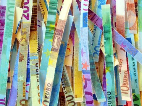 Euro note Stock Photos