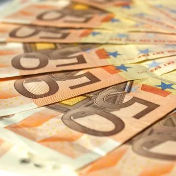 Euro note Stock Photos