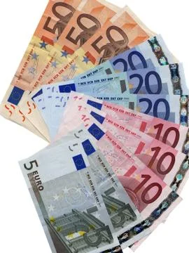 Euro note Stock Photos