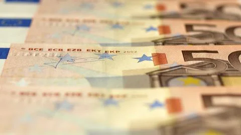 Euro note 스톡 사진