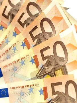 Euro note Stock Photos