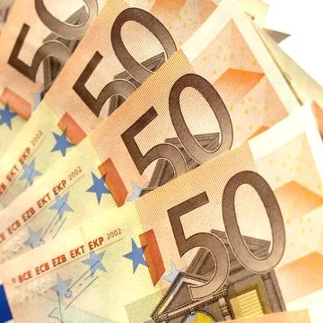 Euro note Stock Photos
