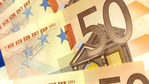 Euro note Stock Photos