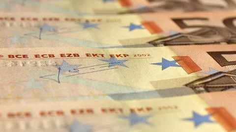 Euro note Stock Photos