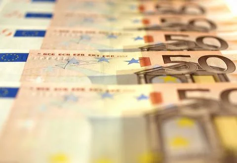 Euro note Stock Photos