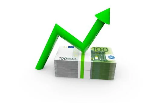 Euro notes with up arrow euro notes with up arrow Copyright: xZoonar.com/J... Stock Photos