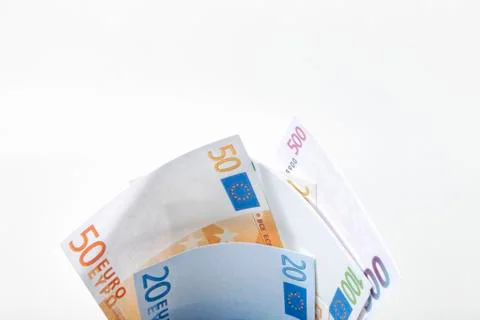 Euro Notes. Stock Photos