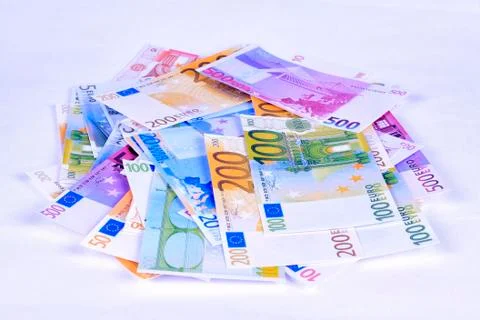 Euro Notes. Stock Photos